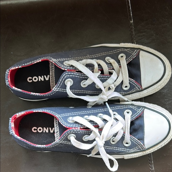 Converse Blue Low-Top Sneakers - Picture 2 of 7